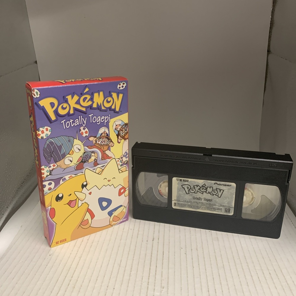 Vintage Pokemon Totally Togepi VHS 1998 Viz Video Pioneer Vol 16 Rare NTSC